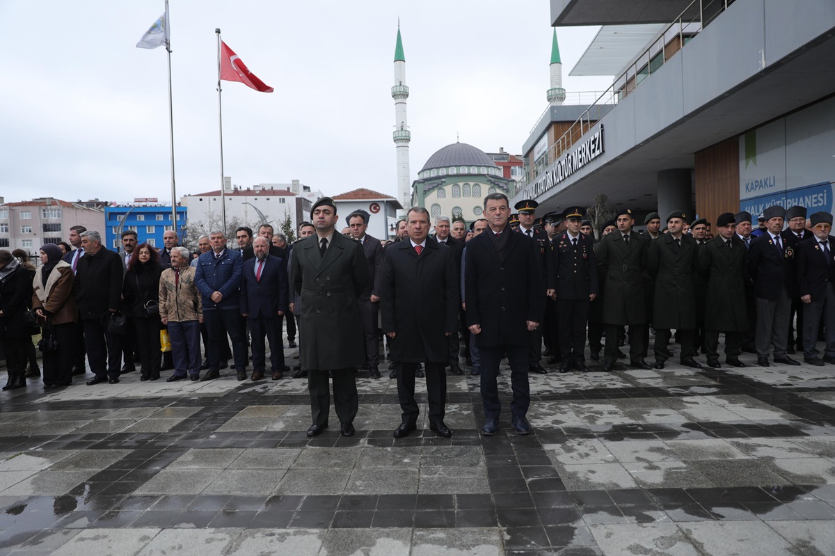 18 MART ŞEHİTLERİ ANMA GÜNÜ VE ÇANAKKALE DENİZ ZAFERİ’NİN 110. YIL DÖNÜMÜ ANMA TÖRENLERİ İCRA EDİLDİ